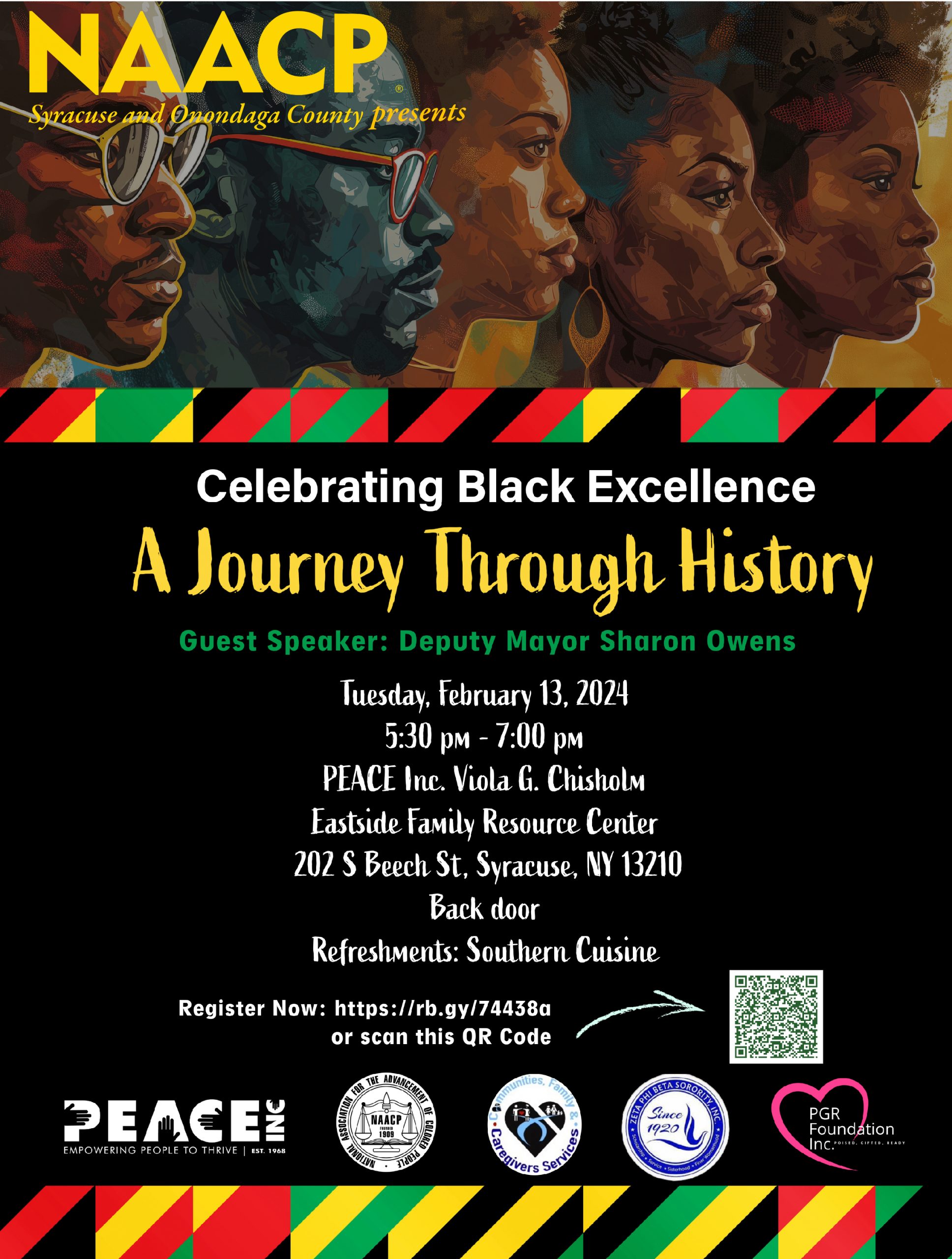 Celebrate Black History Month with us! The NAACP of Syracuse and